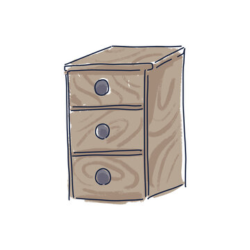 recommend clip art: simple brush lifestyle easy doodle line art cabinet