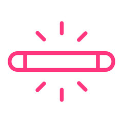 Flourescent gradient icon