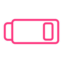 low battery gradient icon