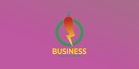 Chili and thunder logo