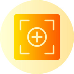 Obraz premium zoom gradient icon