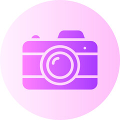 camera gradient icon