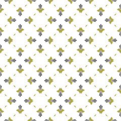 Geometric pattern. Seamless vector background. Ethnic graphic design.