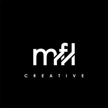 MFL Letter Initial Logo Design Template Vector Illustration