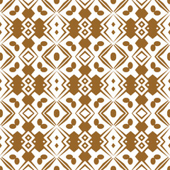 Geometric pattern. Seamless vector background. Ethnic graphic design.