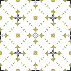 Geometric pattern. Seamless vector background. Ethnic graphic design.
