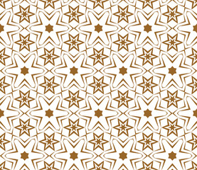 Geometric pattern. Seamless vector background. Ethnic graphic design.