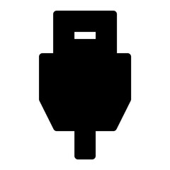 Usb Cable Vector Icon