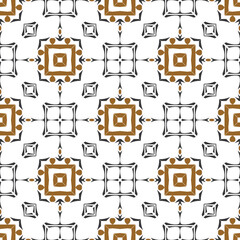 Geometric pattern. Seamless vector background. Ethnic graphic design.