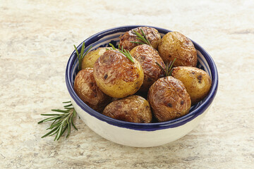 Roasted baby potato with rosemary