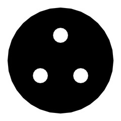 Bowling Ball Vector Icon