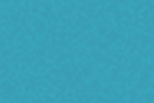 Turquoise leather texture. Digital abstract background. Seamless pattern. Mockup, template. Design element. Modern trendy color backdrop, grainy wallpaper. Blue fluted paper.