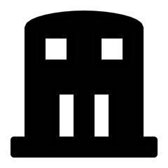 Obraz premium Hotel Vector Icon