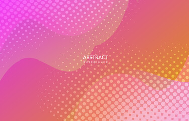 Obraz premium Abstract Pink background with waves, Pink background, Pink banner