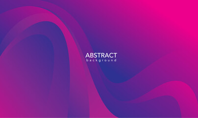 Abstract Pink background with waves, Pink banner