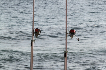 pesca deportiva en la playa