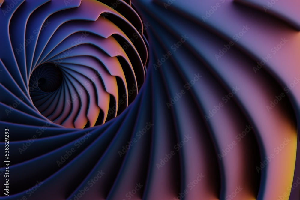 Poster Beautiful Abstract colourful modern circle    background. Starburst dynamic wave. 3d rendering illustration  Background pattern for design.