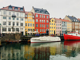 Nyhavn houses in Copenhagen 2