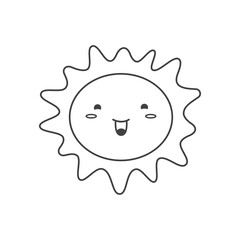 sun icon outline