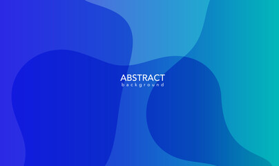 Abstract background with blue waves, Abstract Blue background with waves, Blue banner