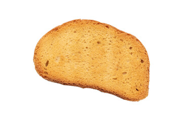 Bread isolated on white background.