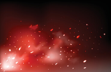  Fire And Sparks Background