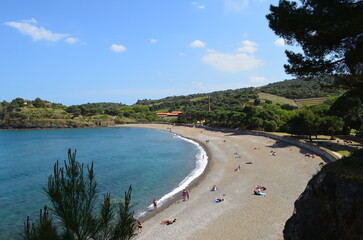 L'anse des Paulilles à Port-Vendres (Pyrénées Orientales - Occitanie - France)