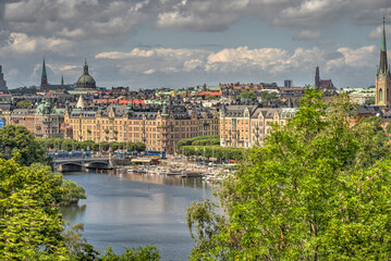 Fototapeta na wymiar Djurgarden, Stockholm, HDR Image