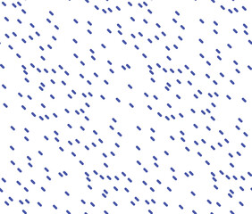 Seamless vector pattern of funny dashes, popular graphic design texture, diagonal orientation