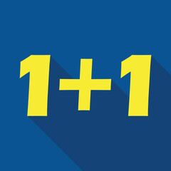 One plus one marketing strategy.