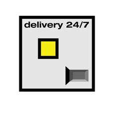 Vector parcel locker icon for your delivery business. 