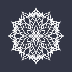 laser cut Mandala pattern.