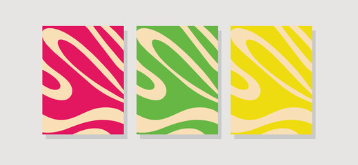 Obraz premium Abstract collection background with various colors suitable for posters, covers, etc