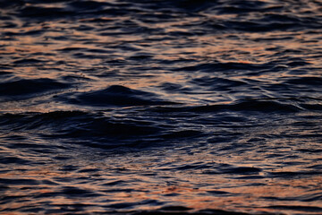water background waves texture sunset abstract ocean