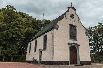 Fototapeta na wymiar Chapel of Our Lady of Seven Woes (also known as Bareldonk chapel), in Berlare, East Flanders, Belgium