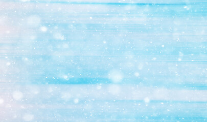 blue abstract background snowfall watercolor
