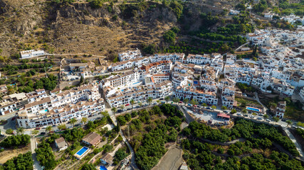 Fototapeta premium vistas del bonito pueblo de Frigiliana en la provincia de Málaga, España