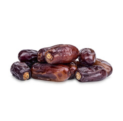 Fresh dates isolated on transparent background. (.PNG)