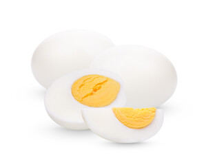 Chicken Egg ,boiled egg isolated on transparent background (.PNG)