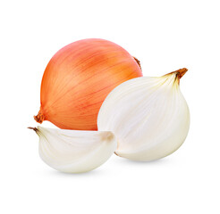 Onion isolated on transparent background (.PNG) - obrazy, fototapety, plakaty