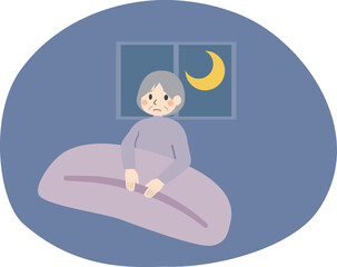 高齢者　中途覚醒