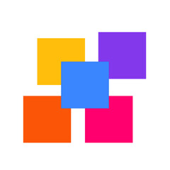 background with squares