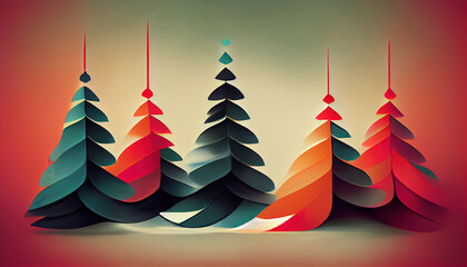 Christmas cards, decoration, ornaments