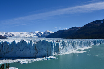 Fototapeta na wymiar Ghiacciaio Perito Moreno. Parco nazionale Los Glaciares, Calafate, Patagonia, Argentina.