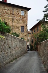 A small romanesque village in Toscana, Italy 