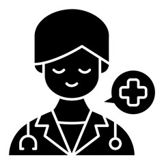 doctor solid icon