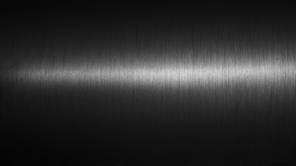 Black polished metal texture. Brushed steel background