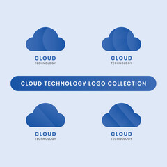 Cloud Technology Logo Set