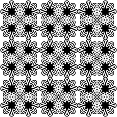 black and white seamless pattern