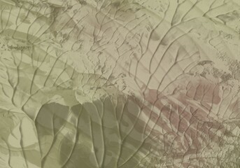 Oil painting illustration background design.